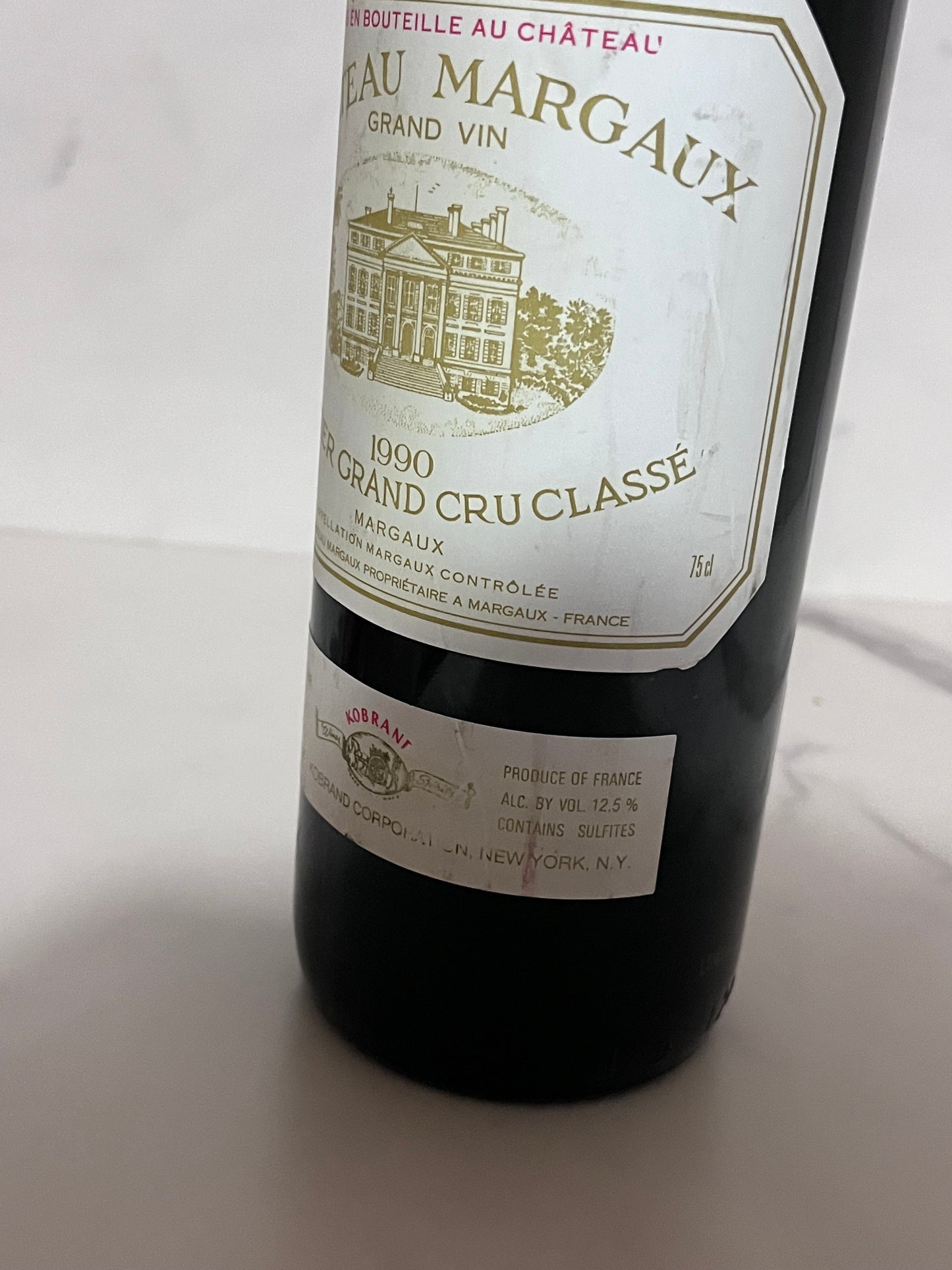 Château Margaux 1er Grand Cru Classé 1990
