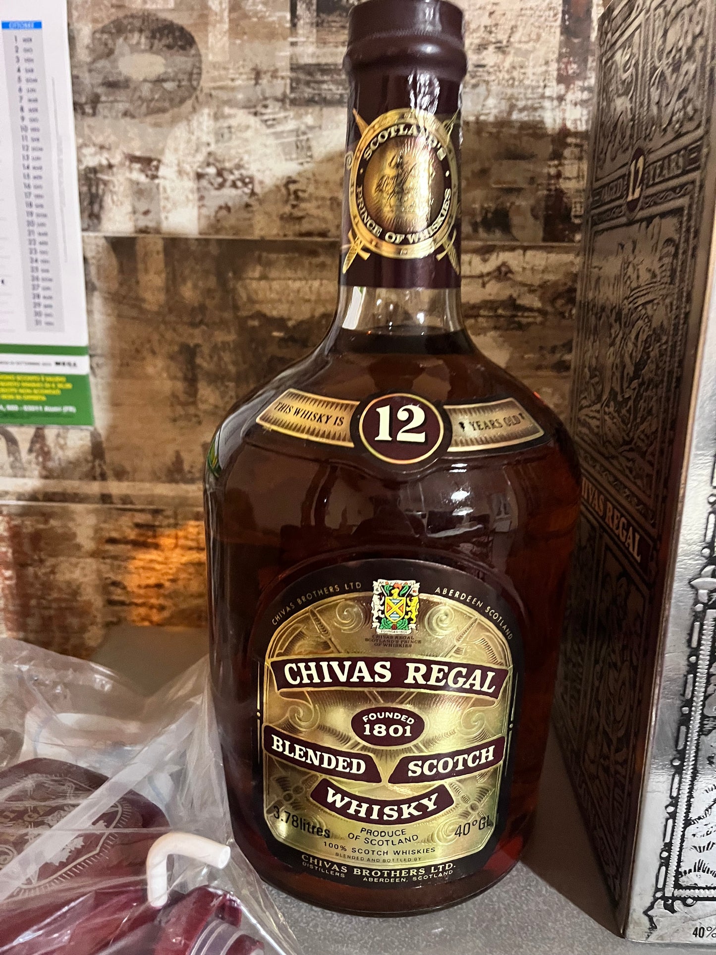 CHIVAS REGAL 3,78 L 12 anni