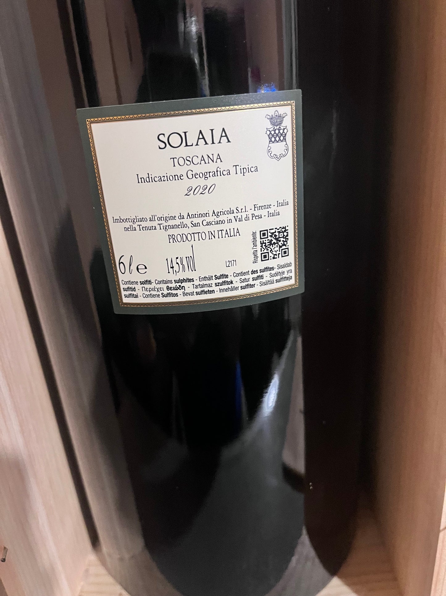 SOLAIA ANTINORI 2020 6 LT
