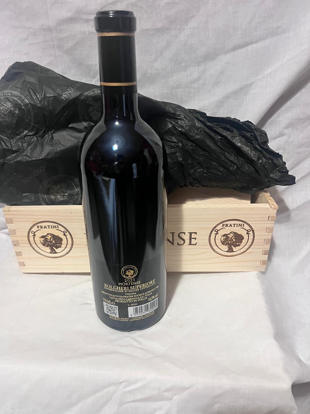Bolgheri Superiore DOC "Hortense" 2021 75 cl Tenuta Fratini