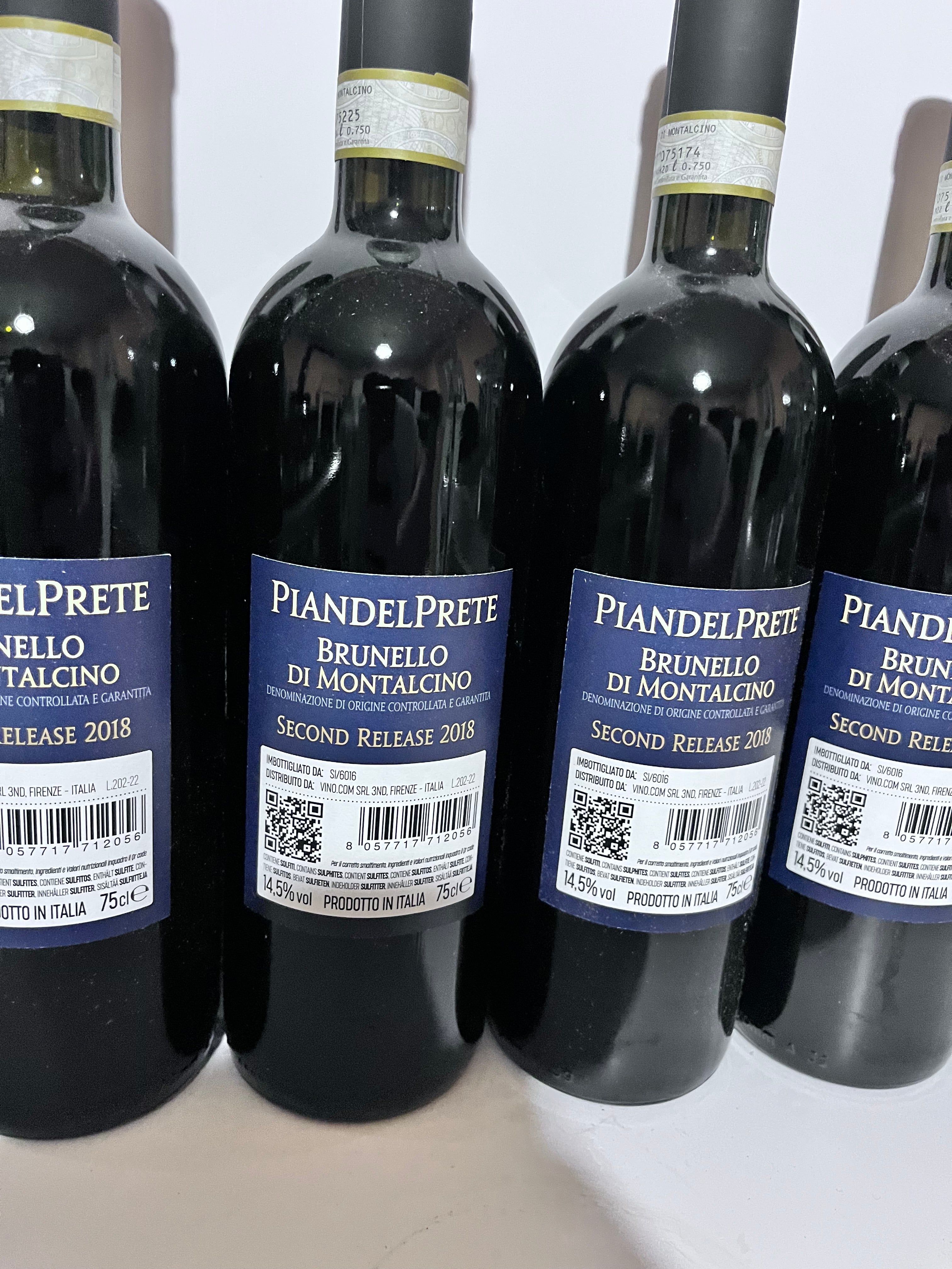 BRUNELLO DI MONTALCINO DOCG 2018 PIAN DEL PRETE SECOND