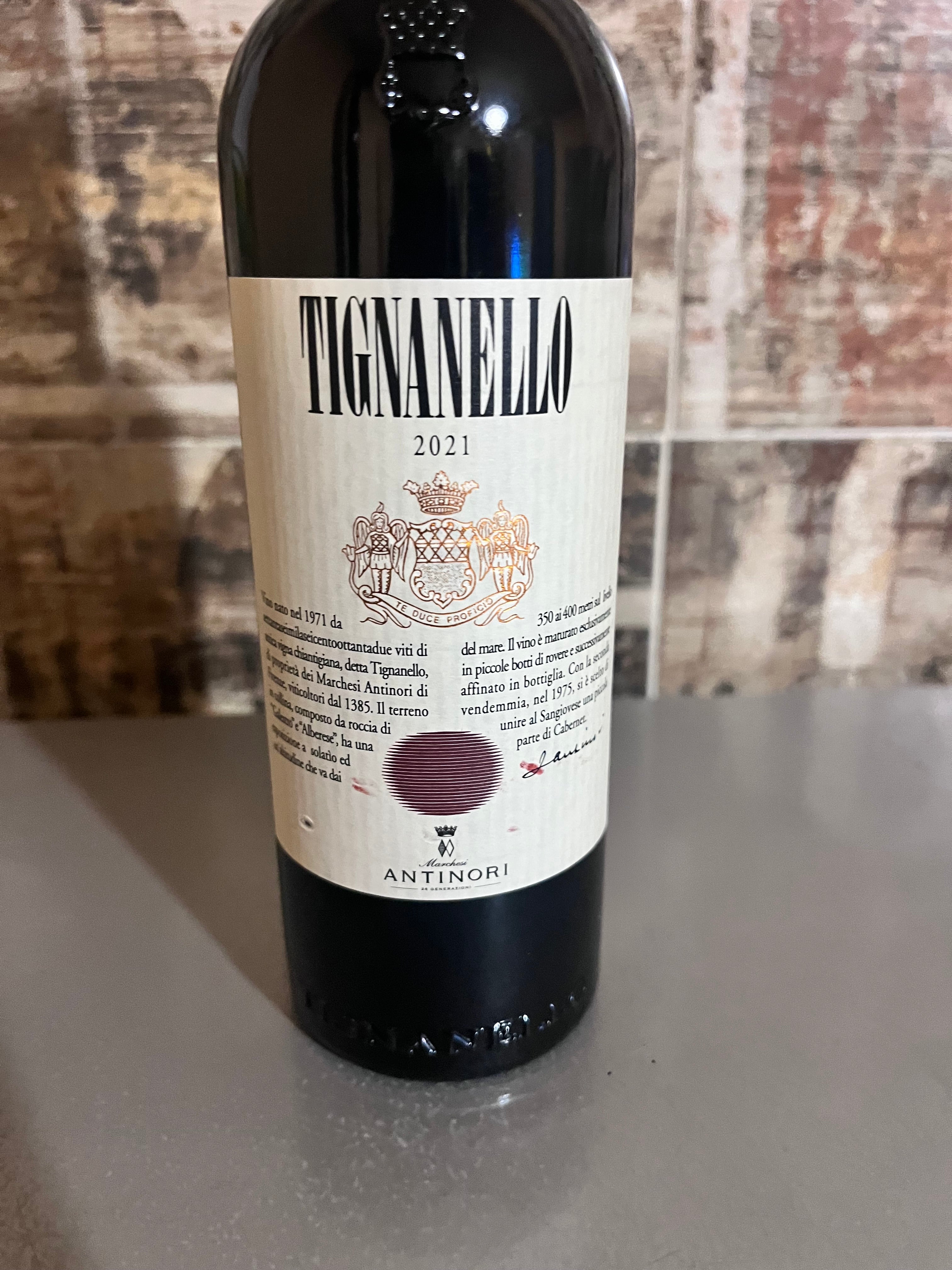 TIGNANELLO 2021 375 ML ANTINORI