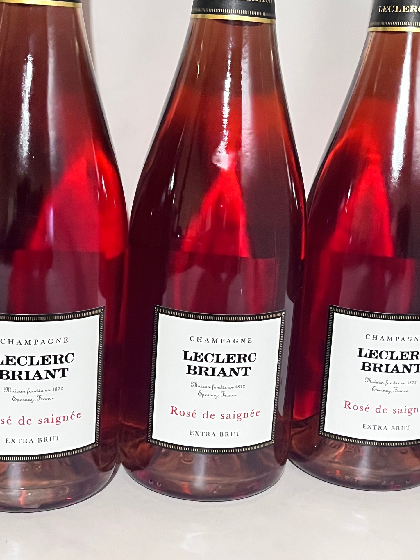 CHAMPAGNE LECLERC BRIANT ROSE DE SAIGNEE