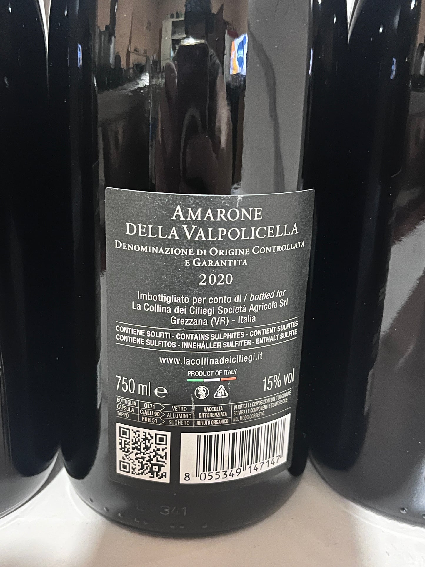 LA COLLINA DEI CILIEGI AMARONE DELLA VALPOLICELLA 2020
