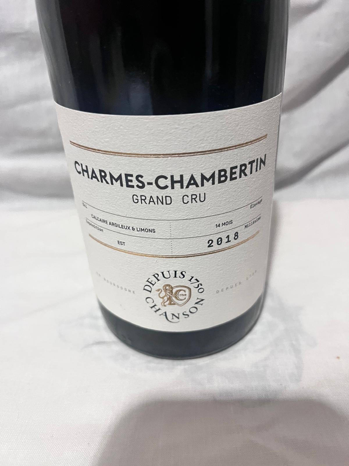 Chanson, Charmes-Chambertin Grand Cru 2018, 750 ml