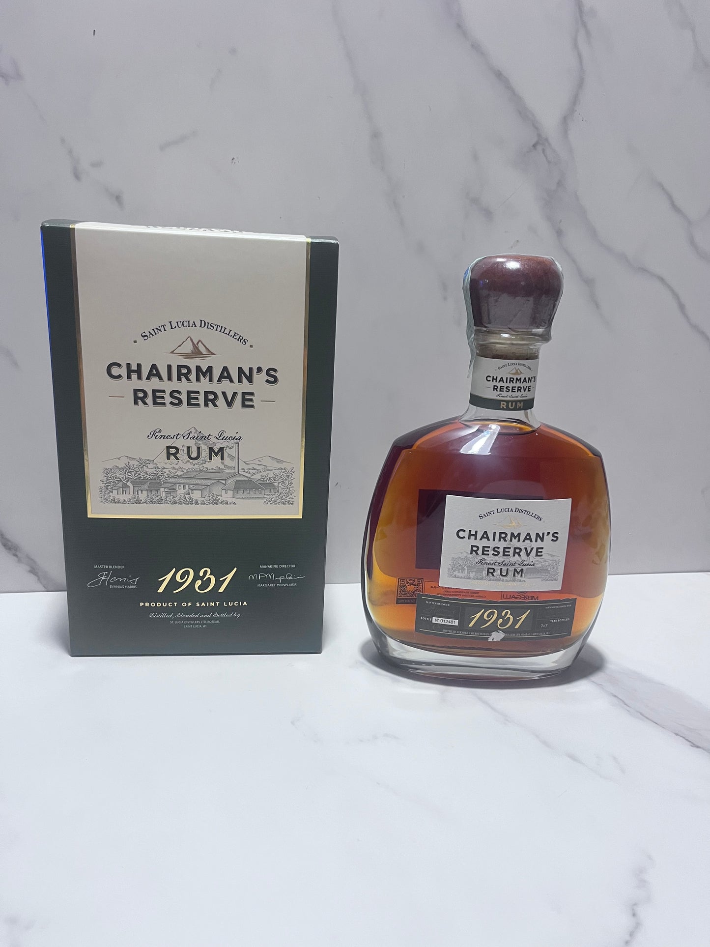 CHAIRMAN’S RESERVE RUM 1931