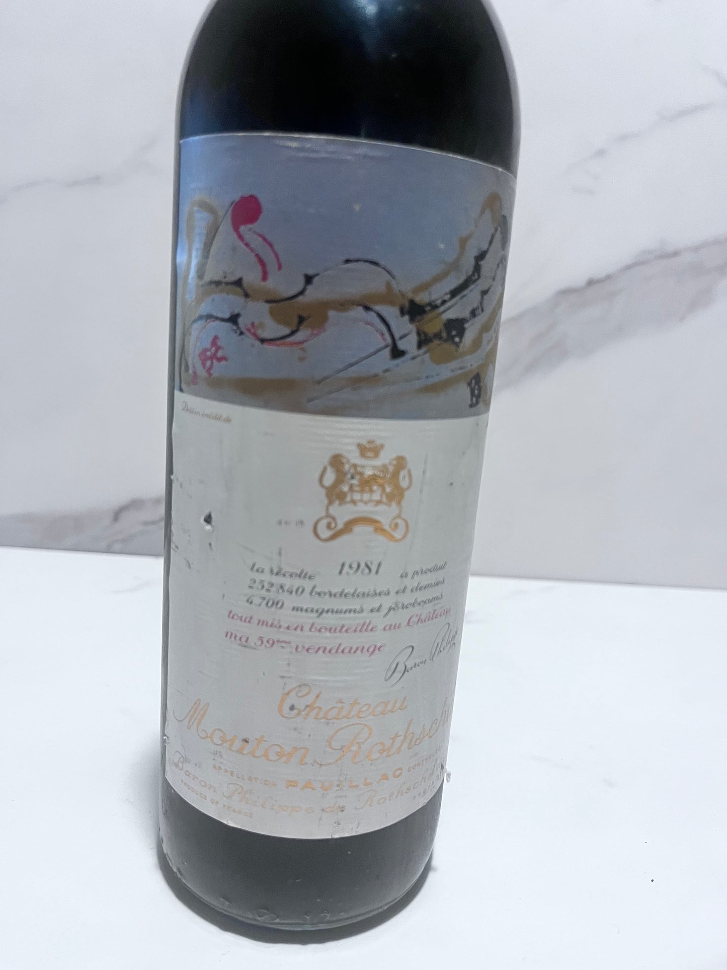 CHATEAU MOUTON ROTHSCHILD 1981