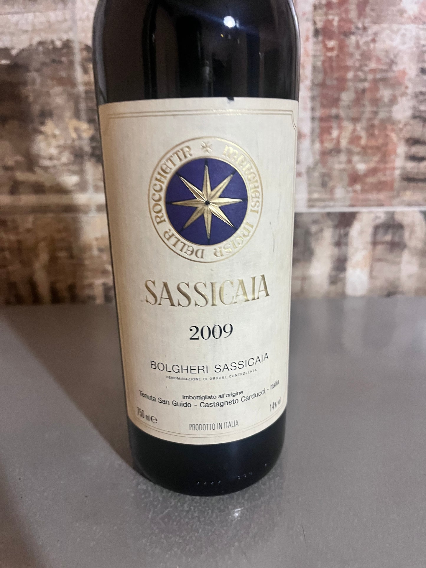SASSICAIA 2009 TENUTA SAN GUIDO BOLGHERI
