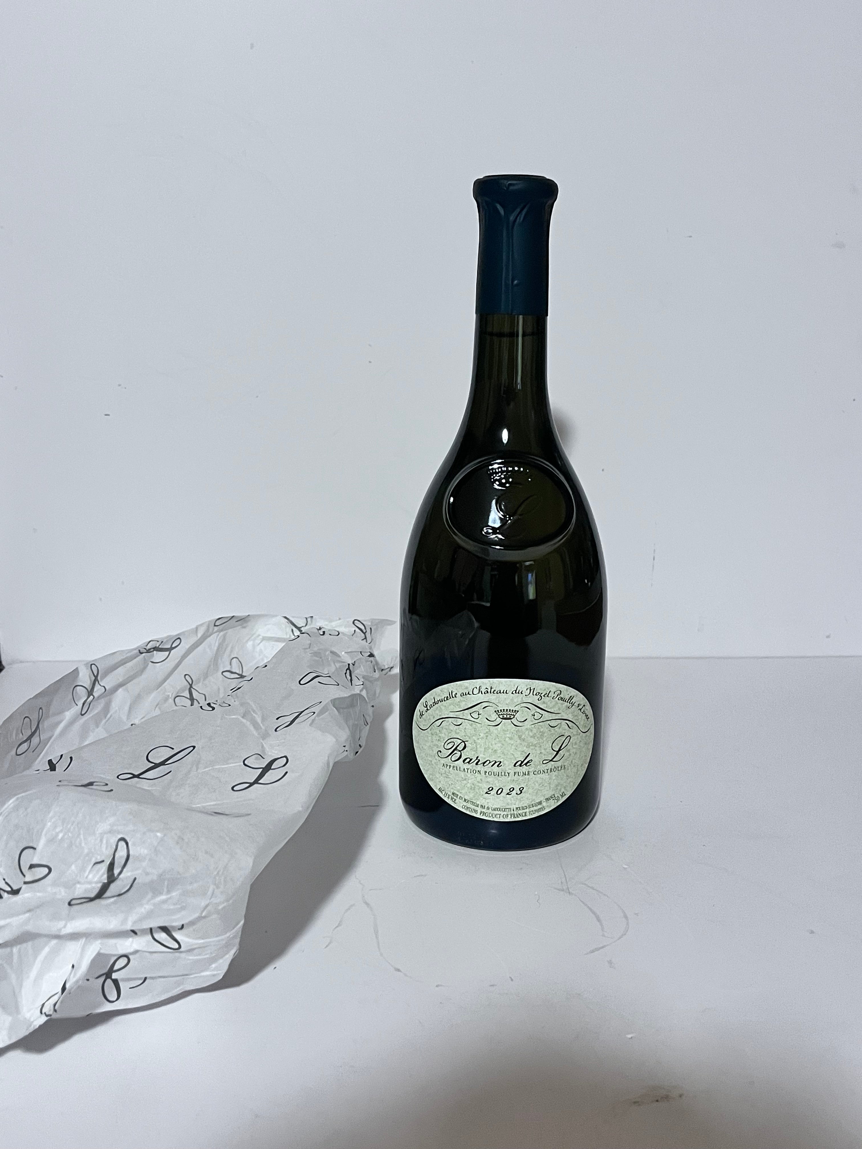 BARON DE L POUILLY-FUMÉ 2023 LADOUCETTE 0,75L BOTTIGLIA ICONICA