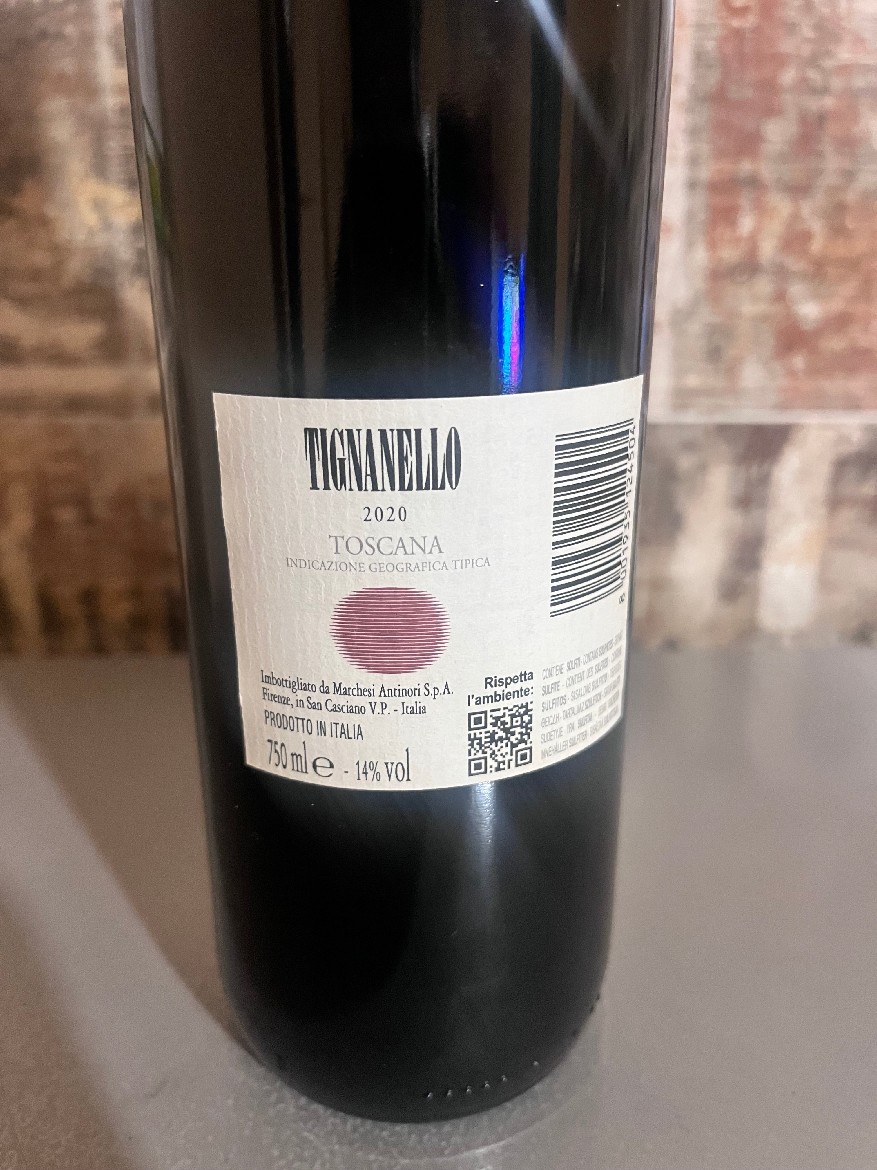 TIGNANELLO 2016 ANTINORI