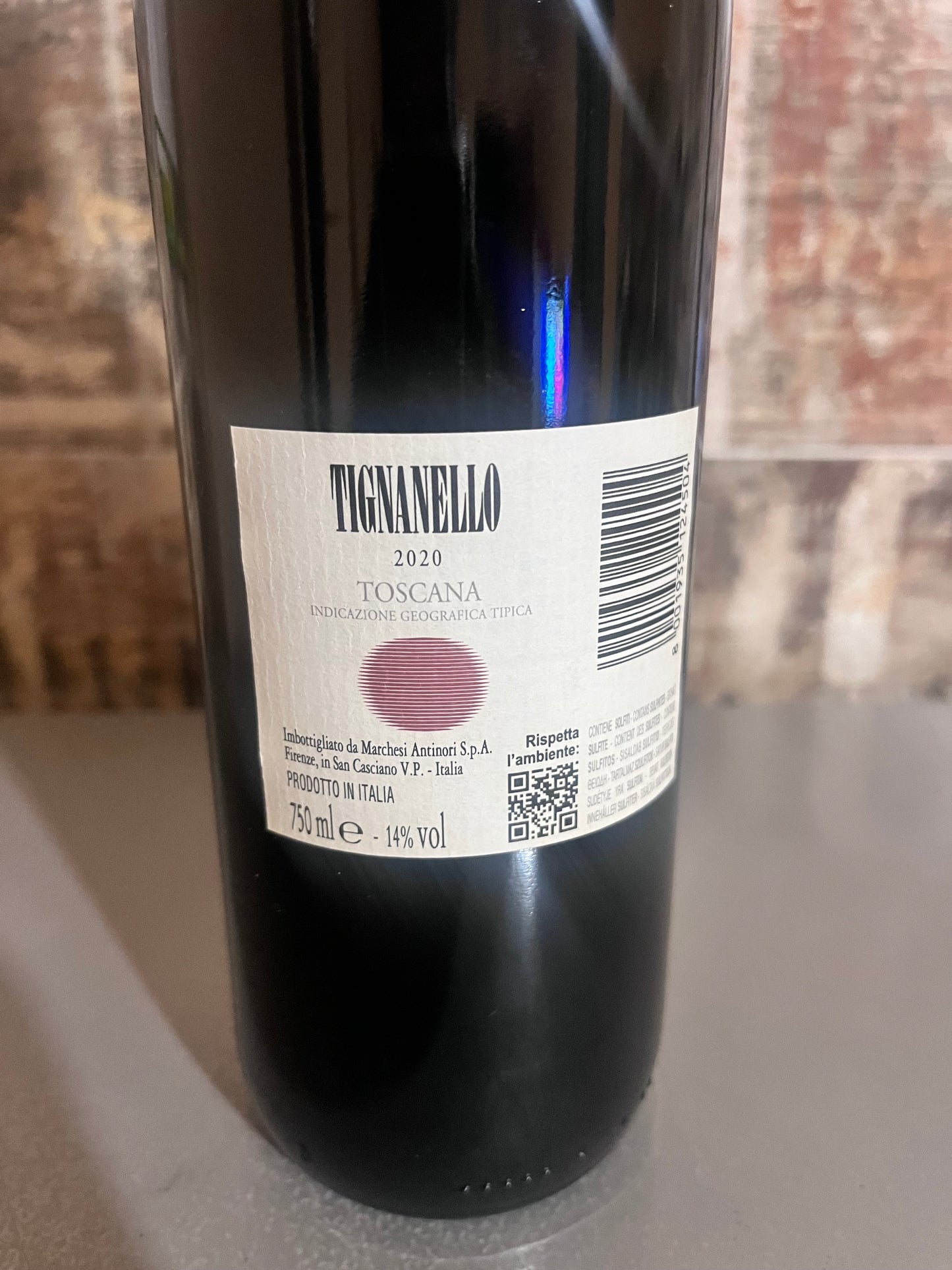 TIGNANELLO 2012 ANTINORI