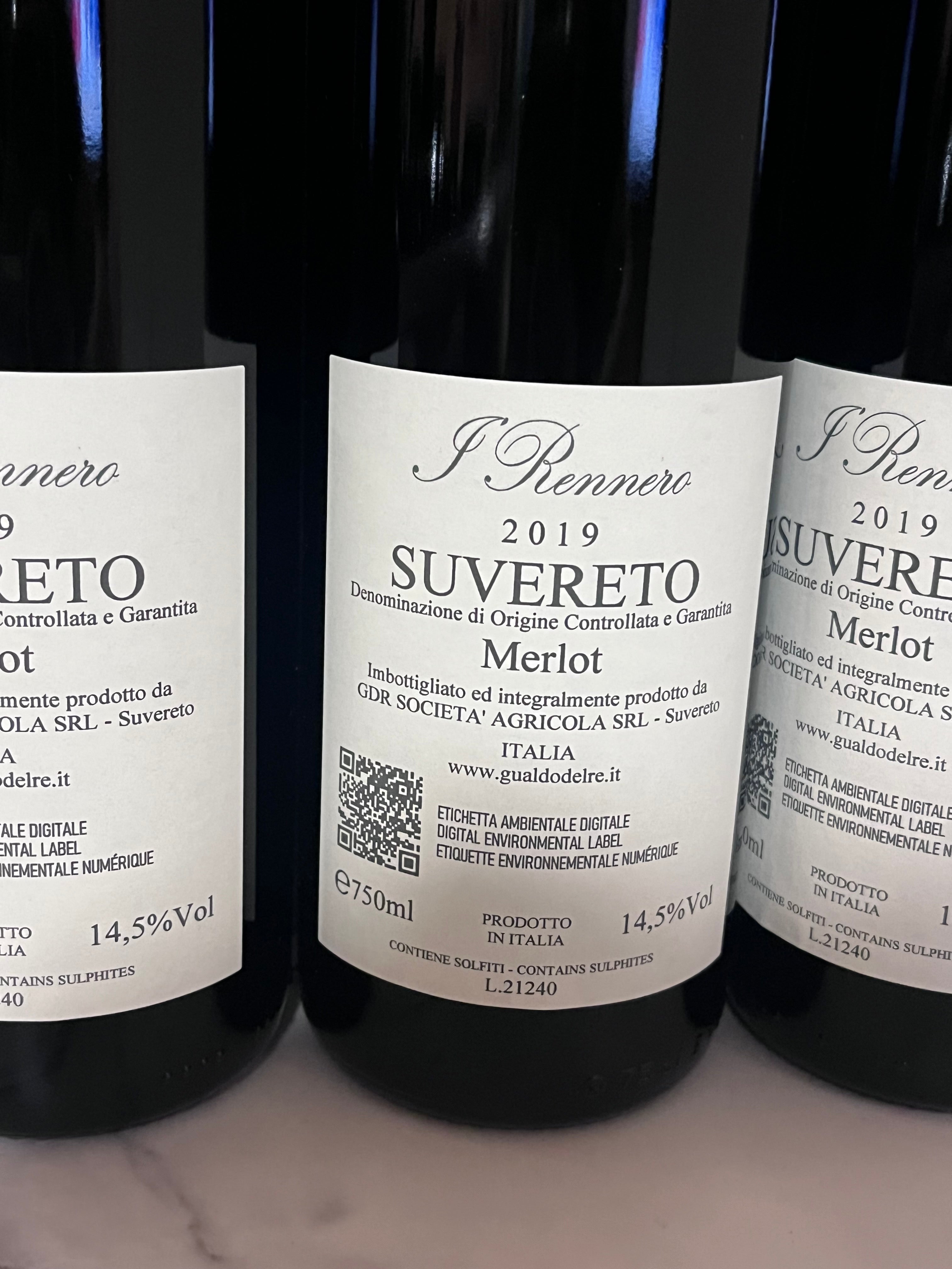 GUALDO DEL RE I RENNERO MERLOT 2019