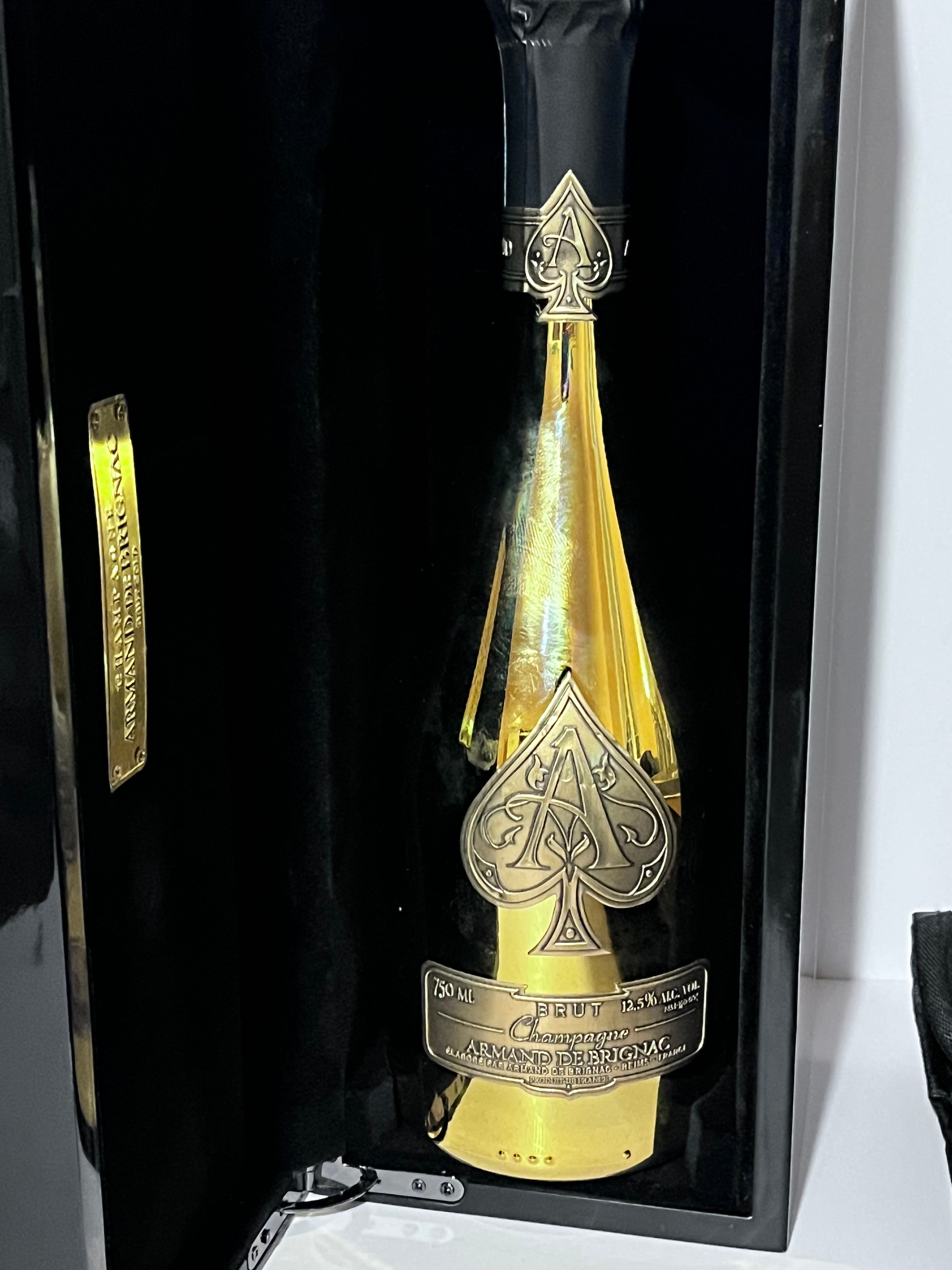 CHAMPAGNE ARMAND DE BRIGNAC BRUT “ACE OF SPADES” 750 ML CON COFANETTO ORIGINALE
